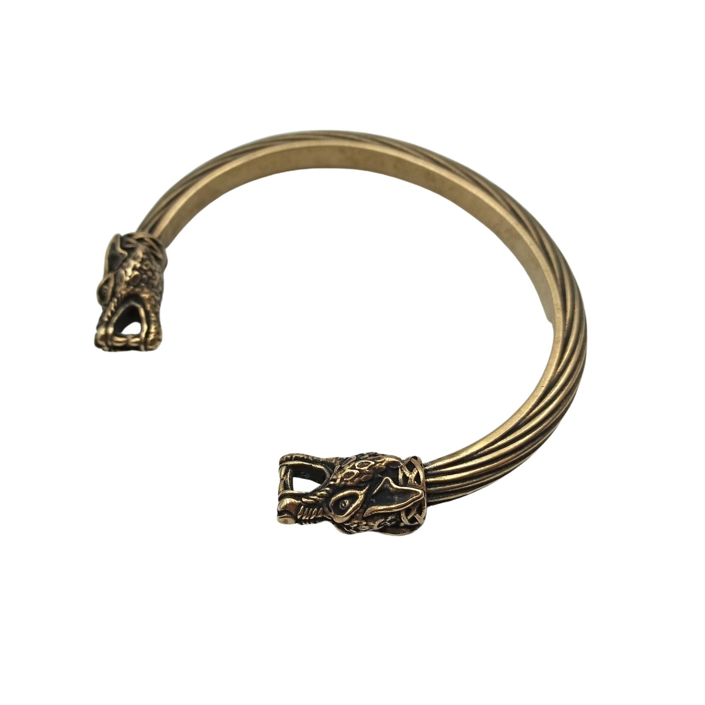 Wolf arm ring Viking bracelet
