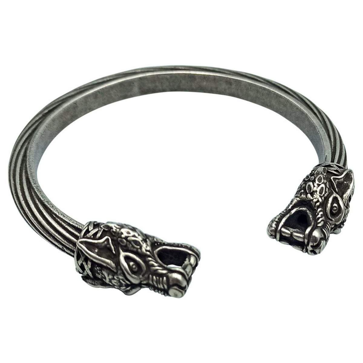 Wolf arm ring Viking bracelet