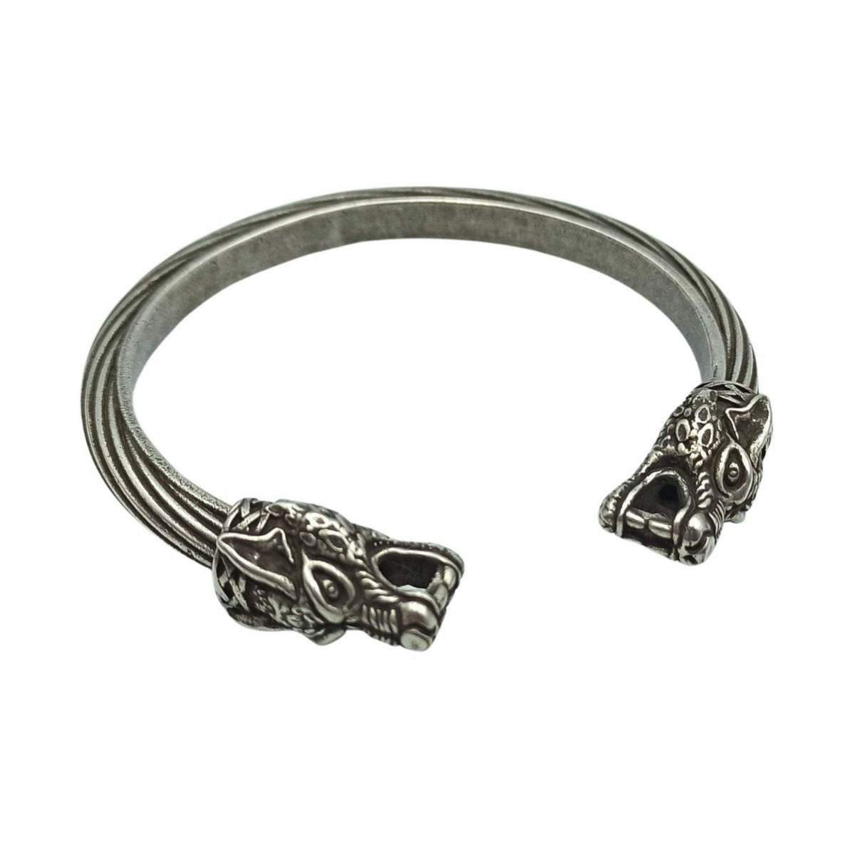 Wolf arm ring Viking bracelet