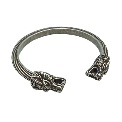Wolf arm ring Viking bracelet