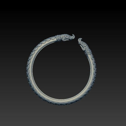 Viking arm ring | Norse bracelet Silver 925
