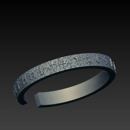 Norse Runes bracelet Silver 925