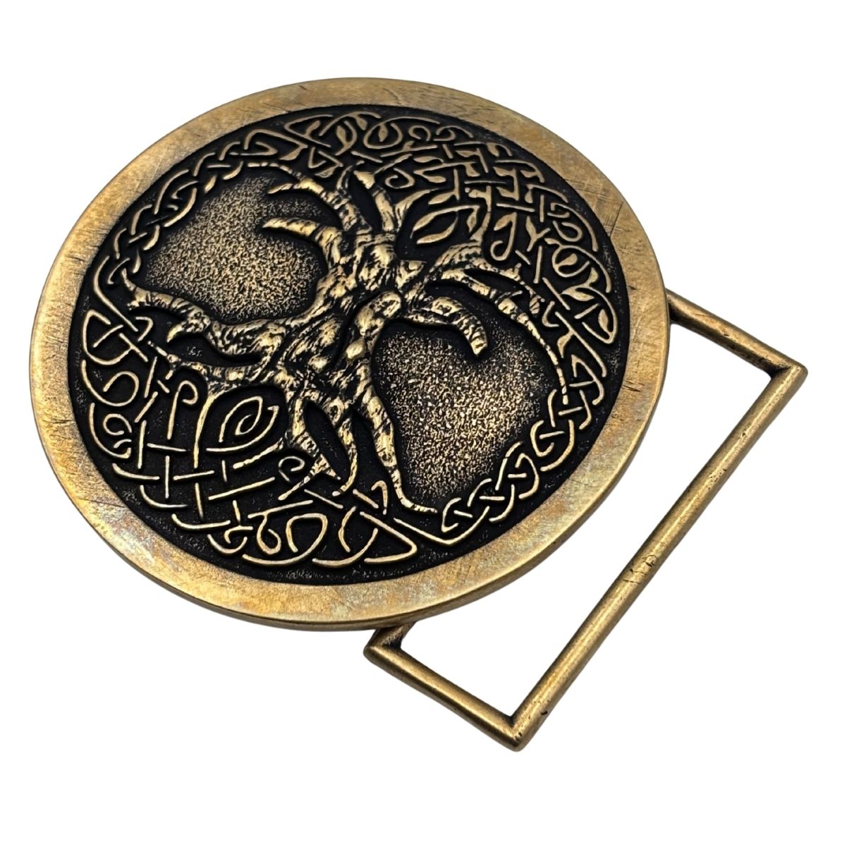 Tree of Life (Yggdrasil) Bronze Belt Buckle