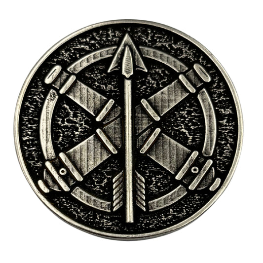 Air Defense coin Silver plated bronze