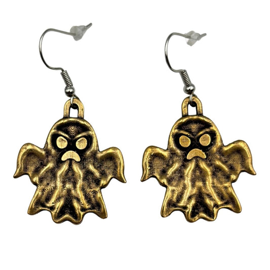 Ghos earrings Bronze