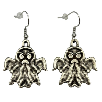 Ghos earrings Silver plating