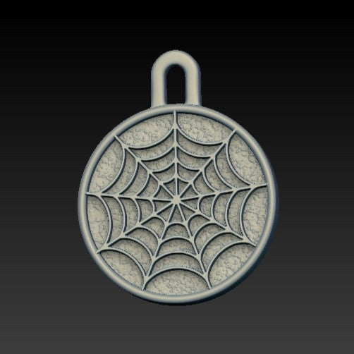 Spiderweb earrings Silver 925