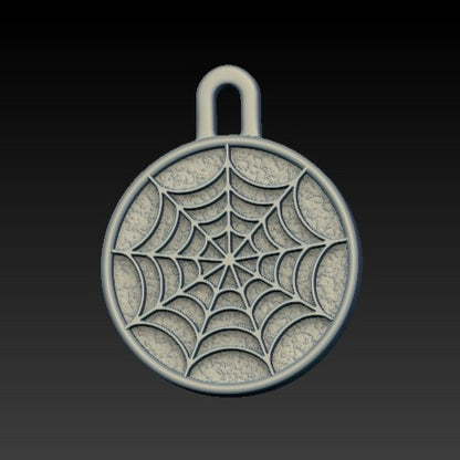 Spiderweb earrings Silver 925