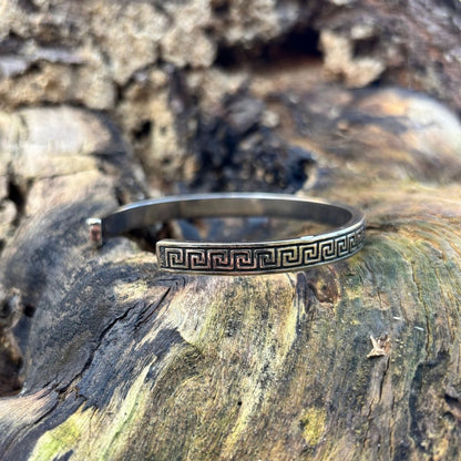 Greek cuff bracelet