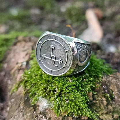 Lilith sigil signet ring