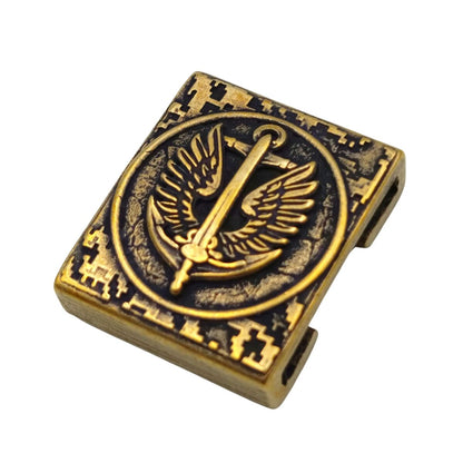 Marine corps bronze Molle clip   