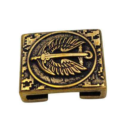 Marine corps bronze Molle clip   