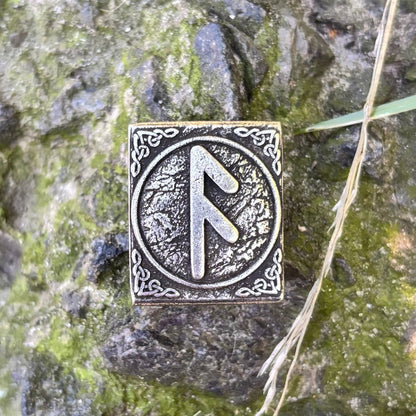 Ansuz rune molle clip