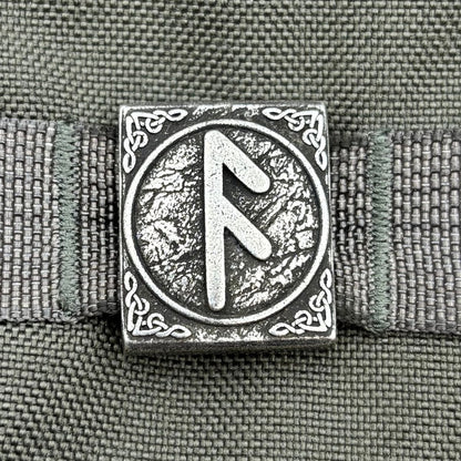 Ansuz rune molle clip