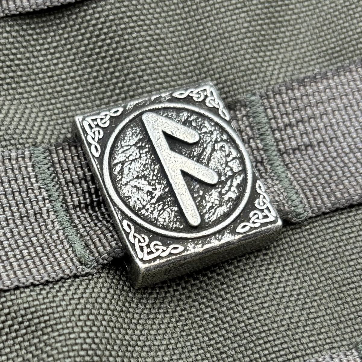 Ansuz rune molle clip