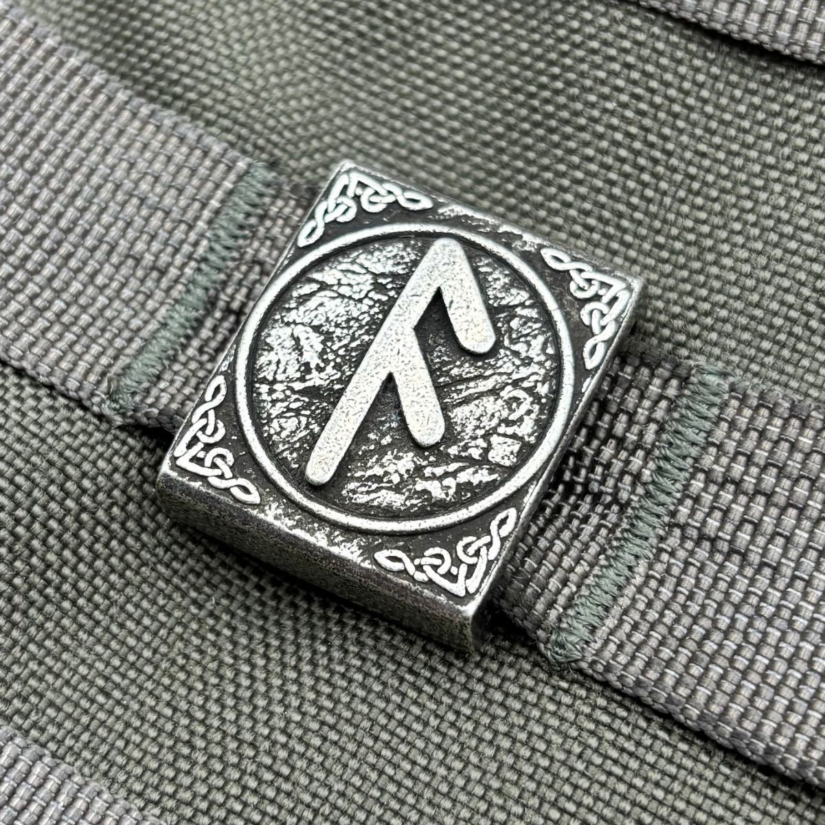 Ansuz rune molle clip