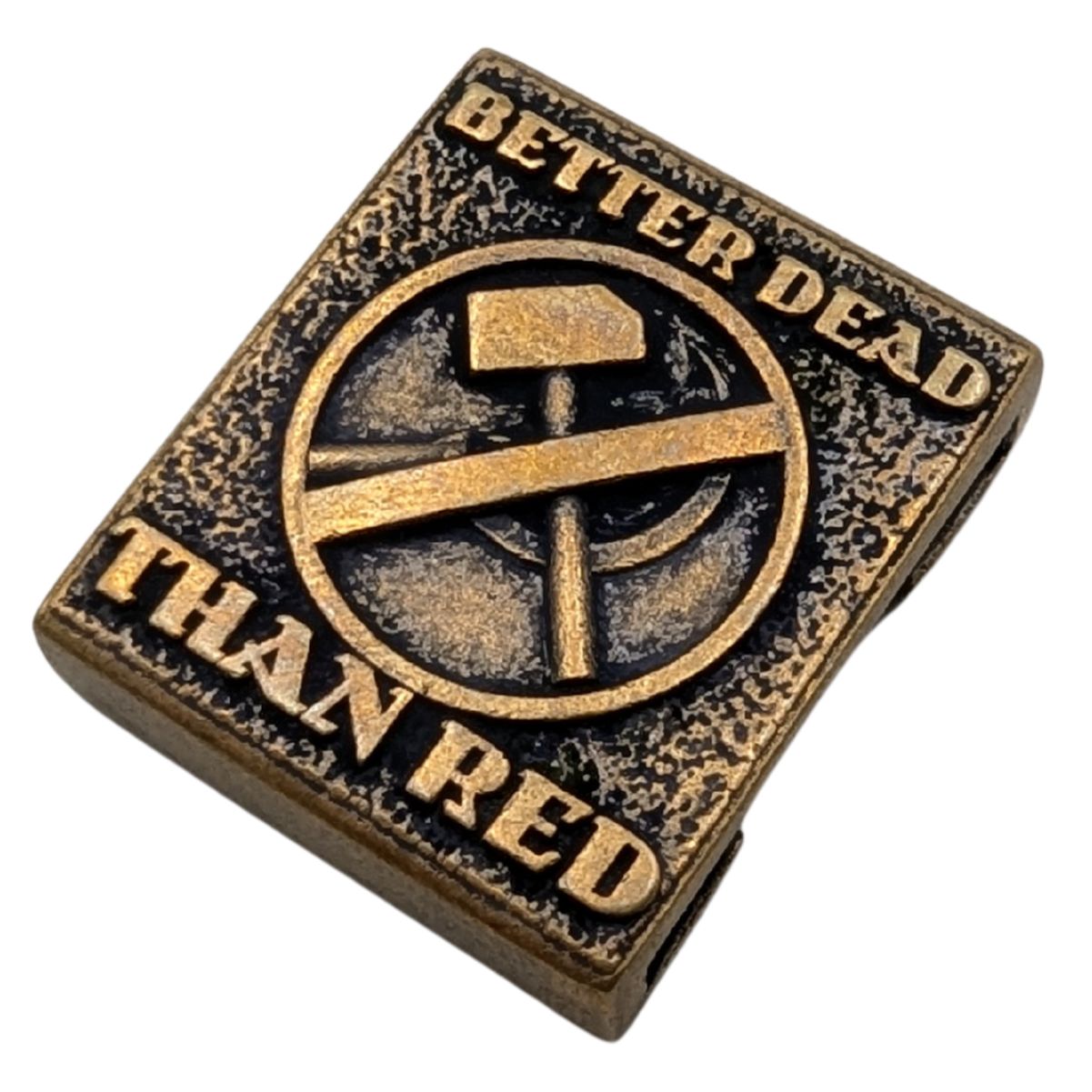 Tactical MOLLE Clip Better Dead Than Red