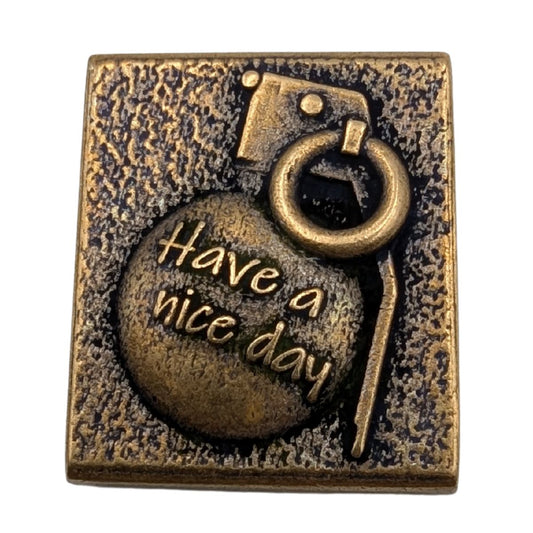 Have a Nice Day Grenade MOLLE Clip