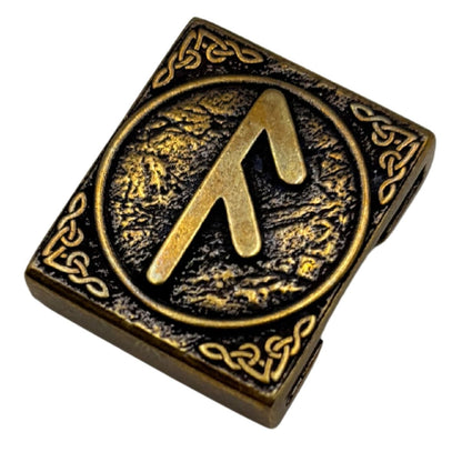 Ansuz rune molle clip