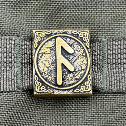 Ansuz rune molle clip