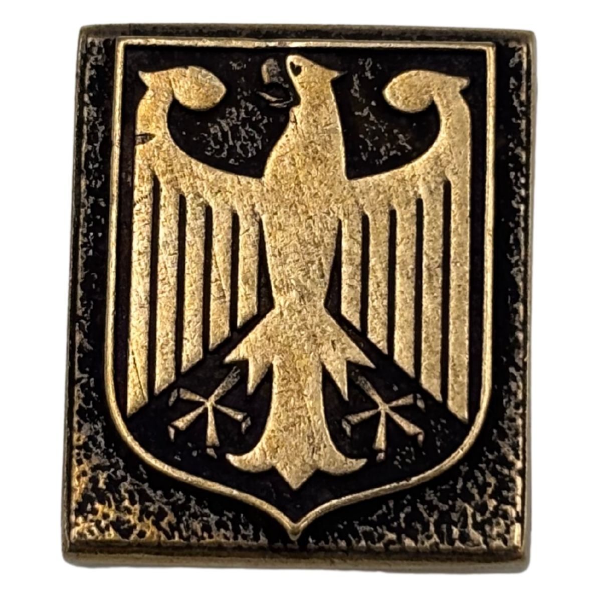 Germany eagle coat of arms Molle clip Bronze with patina
