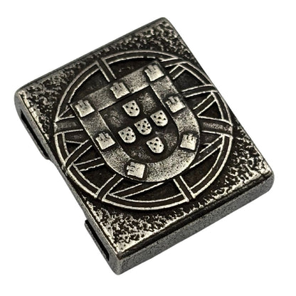 Portugal Flag MOLLE Clip — Bronze Tactical Accessory