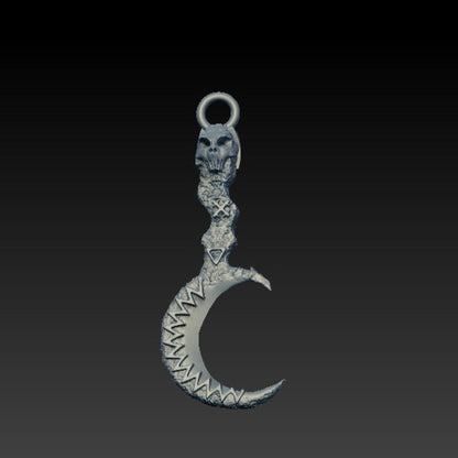 Morana's Sickle earrings Silver 925