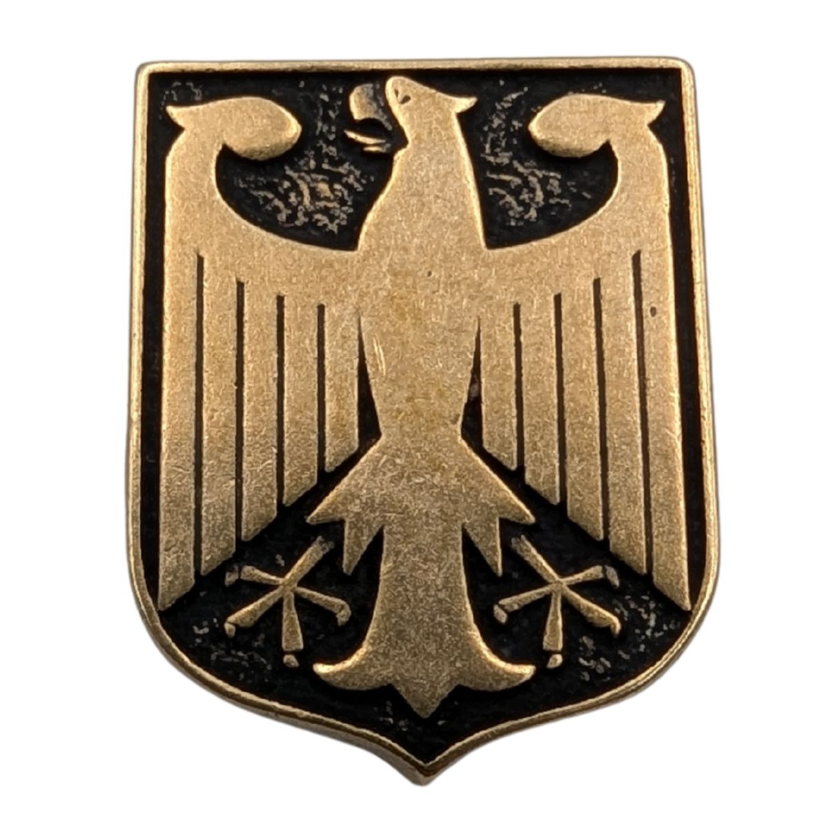 German Coat of Arms paracord bead Bronze