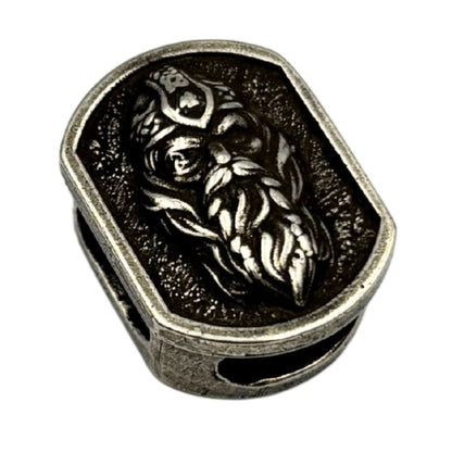 Paracord Bead Odin Silver plating