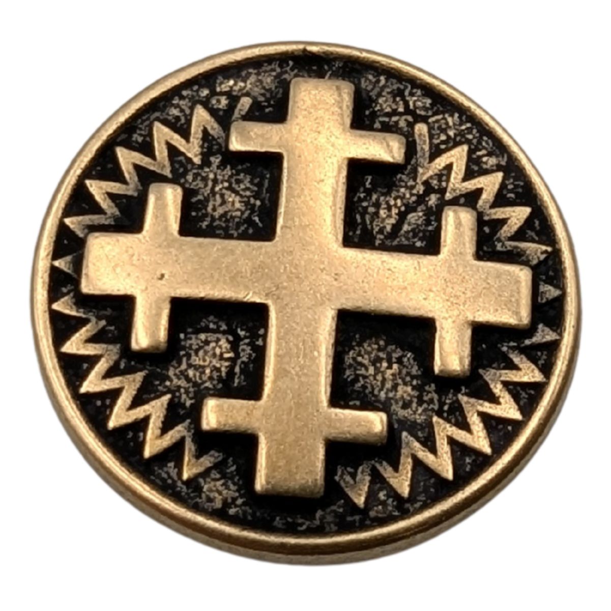 Mara’s Cross paracord bead Bronze
