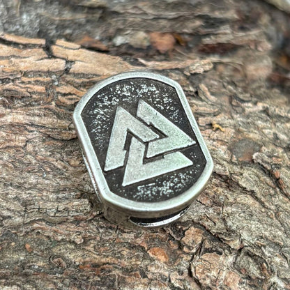 Valknut Norse paracord bead
