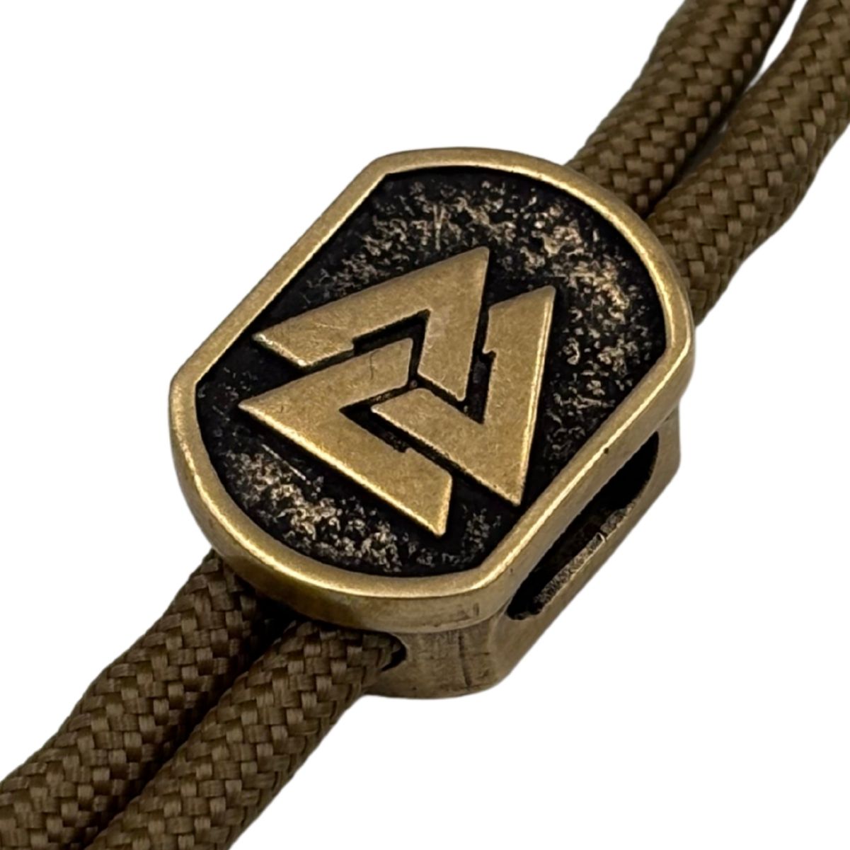 Valknut Norse paracord bead