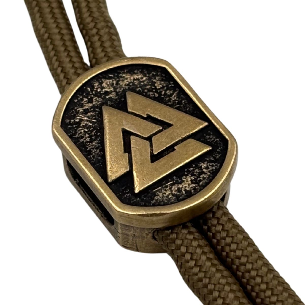 Valknut Norse paracord bead