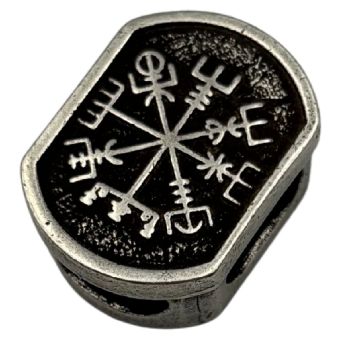 Vegvisir Runic Compass paracord bead