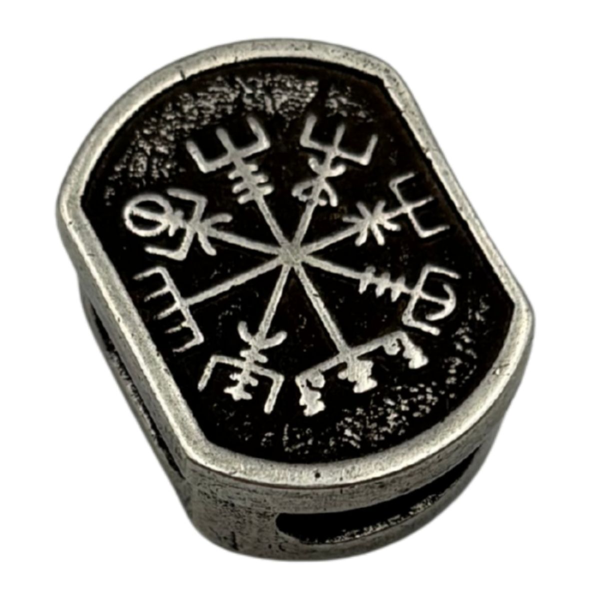 Vegvisir Runic Compass paracord bead