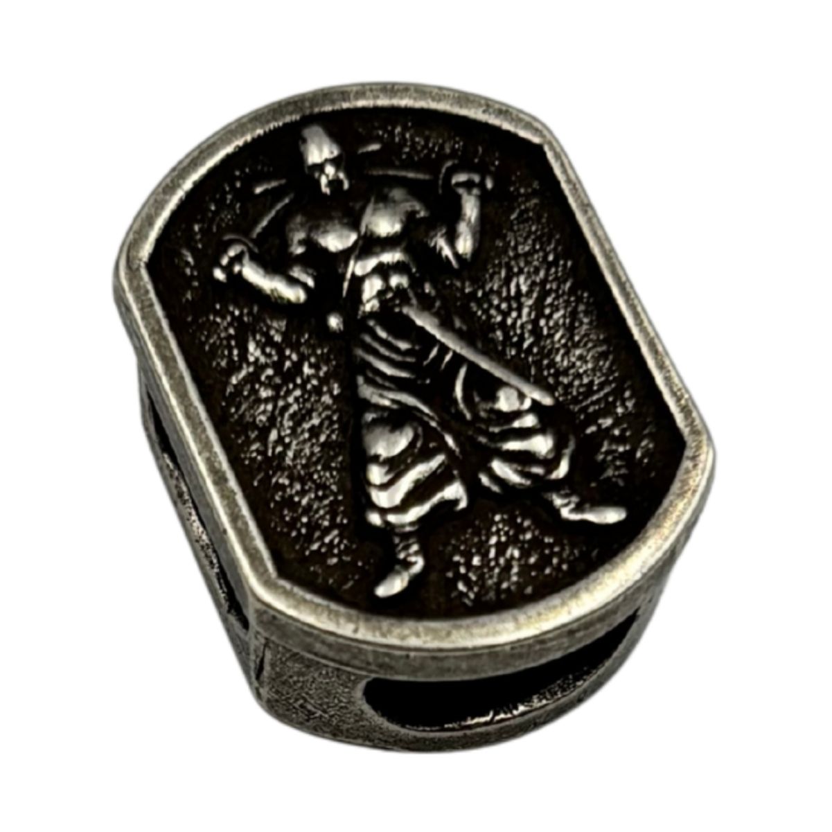 Paracord Bead Cossack Silver plating