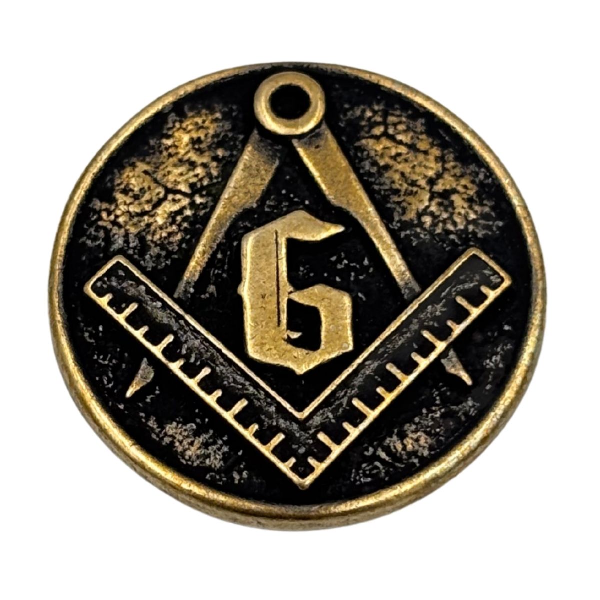 Masonic Eye paracord bead Bronze