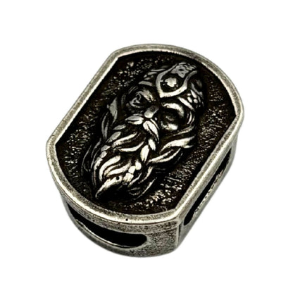 Paracord Bead Odin Silver plating