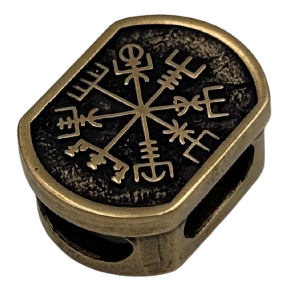 Vegvisir Runic Compass paracord bead