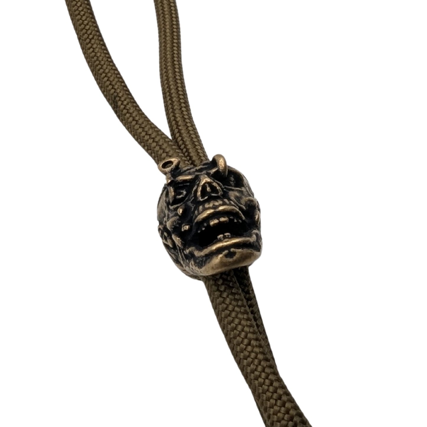Zombie paracord bead