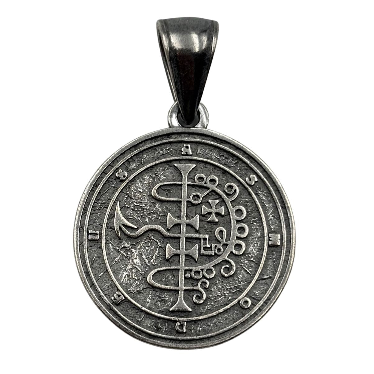 Sigil of Asmodeus pendant Silver plating