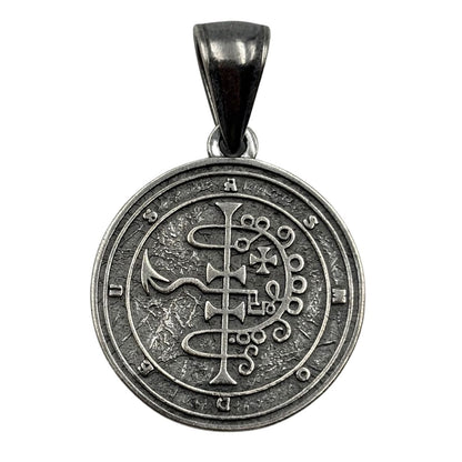Sigil of Asmodeus pendant Silver plating