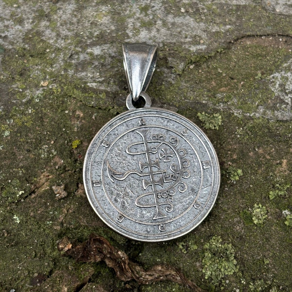 Sigil of Asmodeus pendant