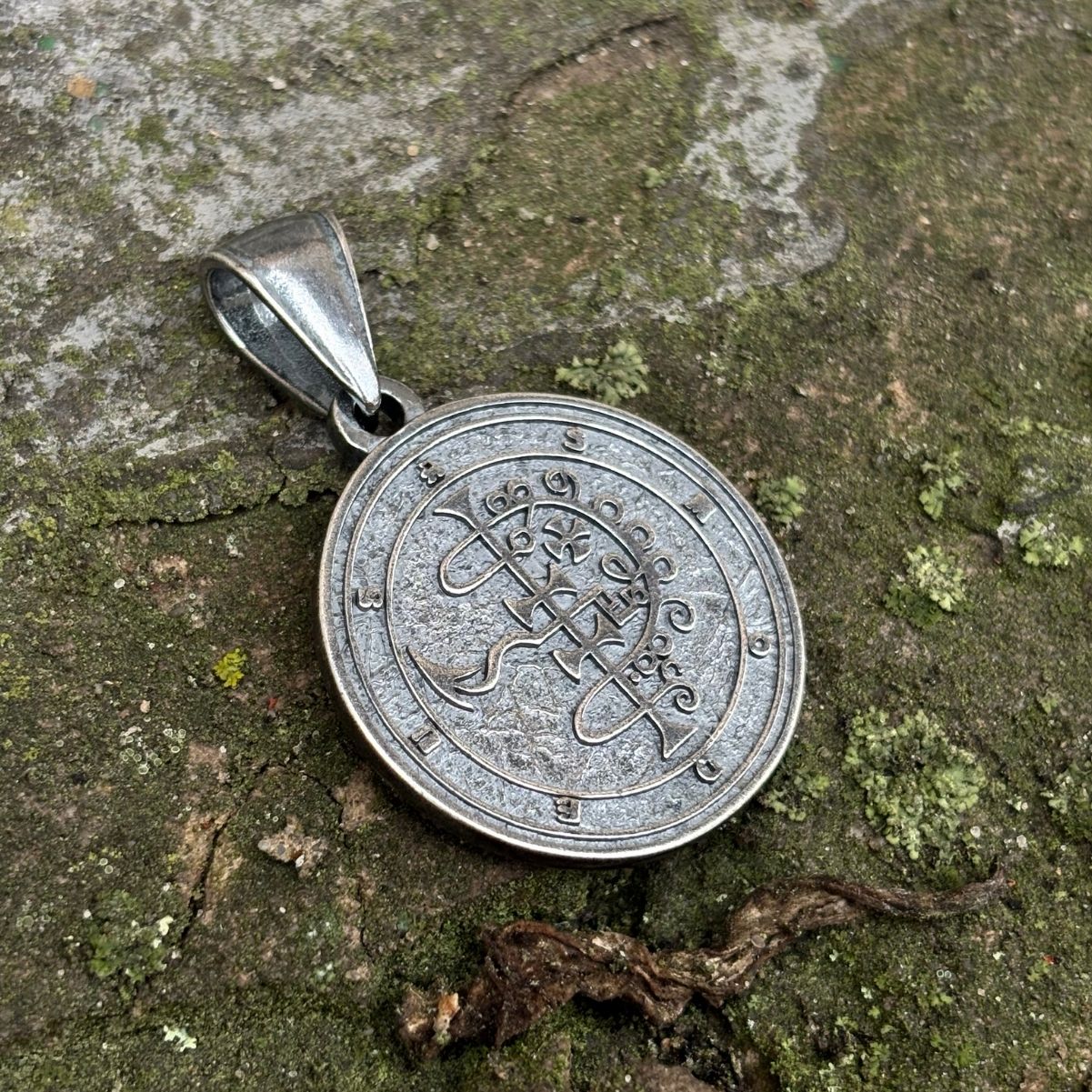 Sigil of Asmodeus pendant