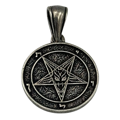 Baphomet Sigil Pendant Silver plating