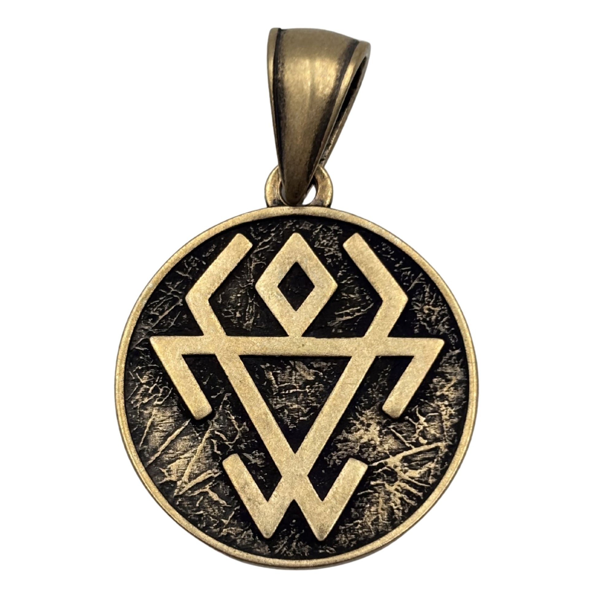 Chernobog pendant Bronze
