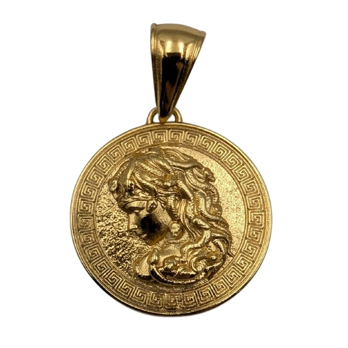 Medusa Gorgon pendant Gold plating