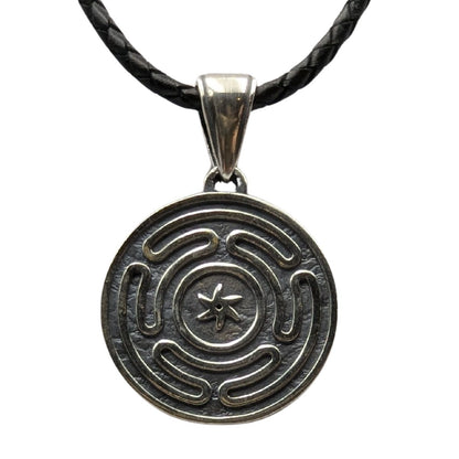 Wheel of Hecate pendant