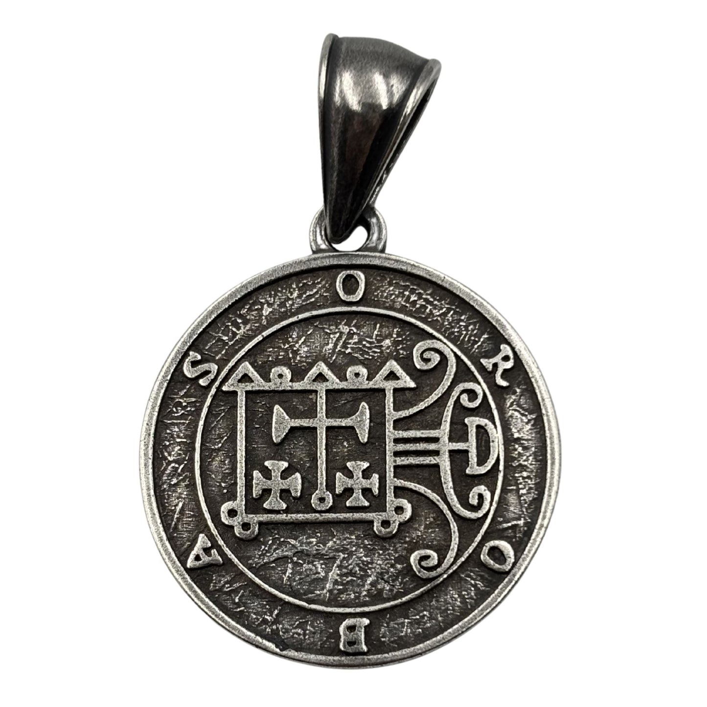 Orobas sigil pendant Silver plating