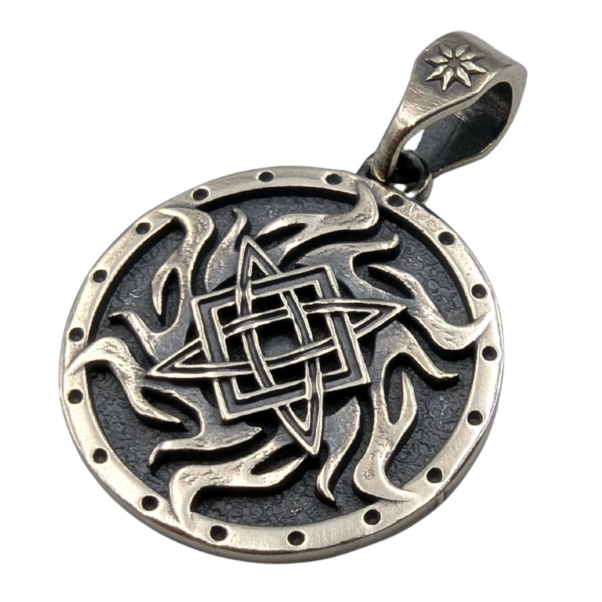 Svarog symbol pendant